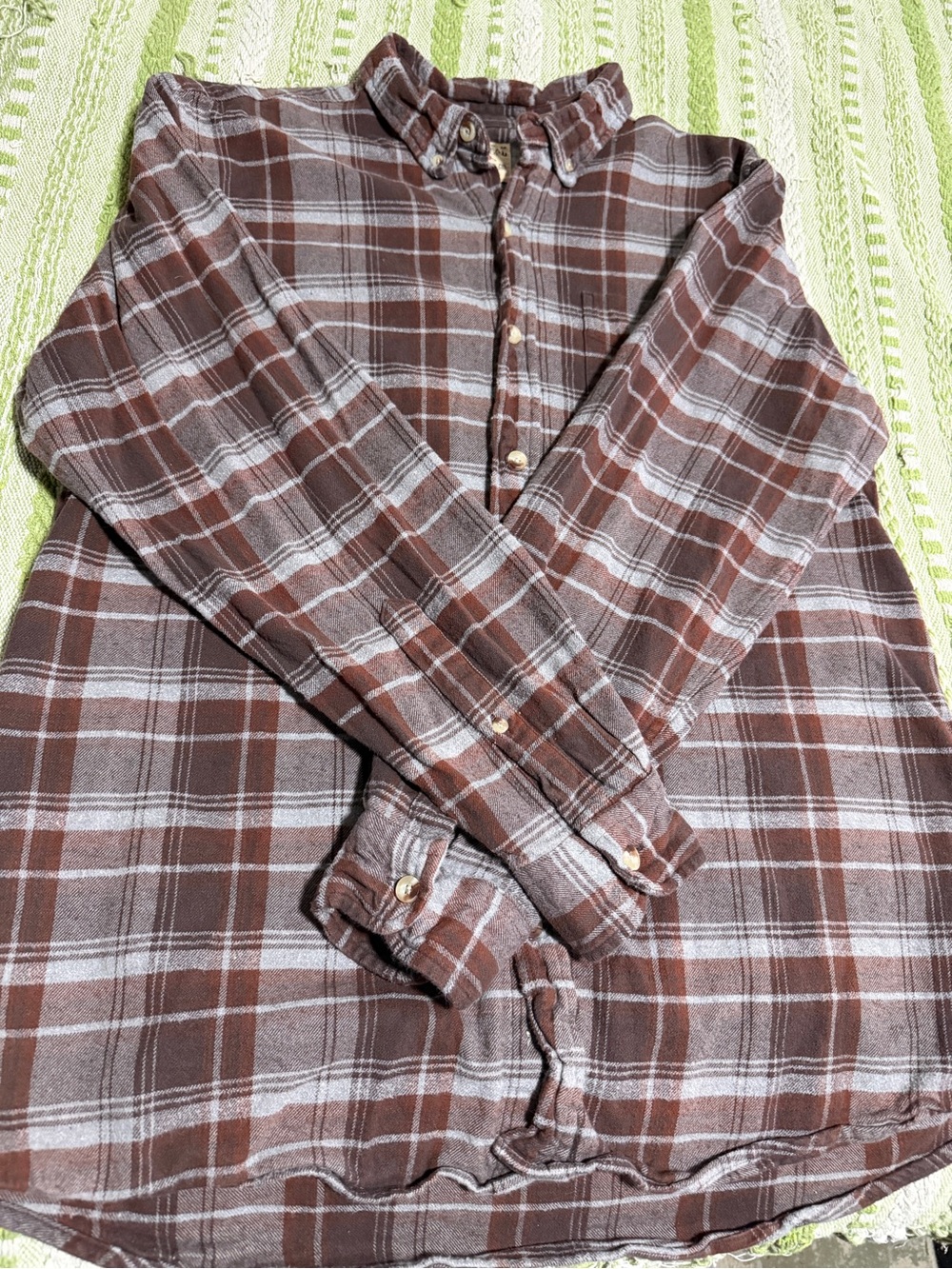Men's Large Red Head Flannel